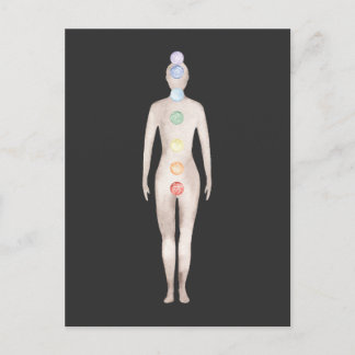 Chakras Postcard