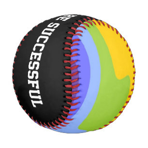 Chakras / Rainbow Colors Waves + your ideas Baseball