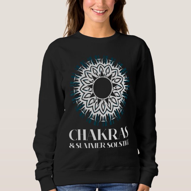 Chakras Summer Solstice Sweatshirt (Front)