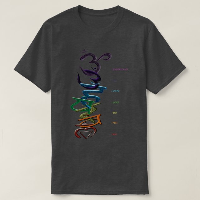 CHAKRAS T-Shirt (Design Front)