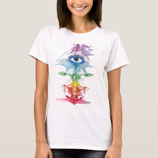 Chakras T-Shirt (Front)