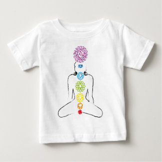 Chakras yoga color 01 baby T-Shirt