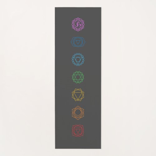 Chakras  yoga mat