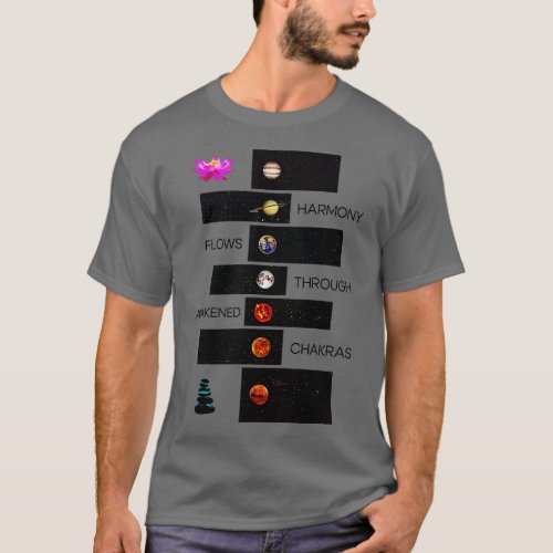 CHAKRAS YOGA QUOTE DESIGN T_Shirt