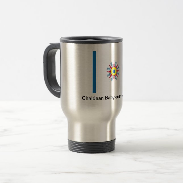 Chaldean Flag Mug (Front Left)