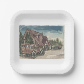 Chalet Paper Plates