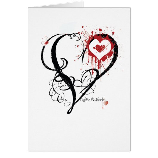 Chalice and Blade Heart Cards (Front)