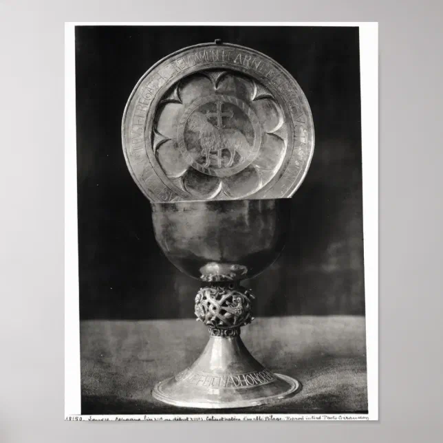 Chalice and Eucharist Plate Poster Zazzle