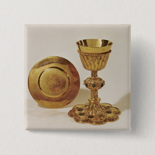 Chalice and paten button