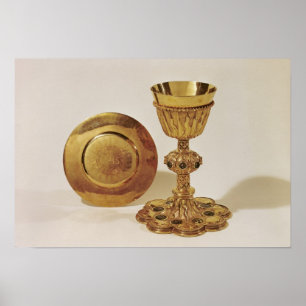 Chalice and paten poster