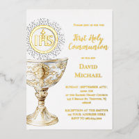 Chalice Host First Holy Communion