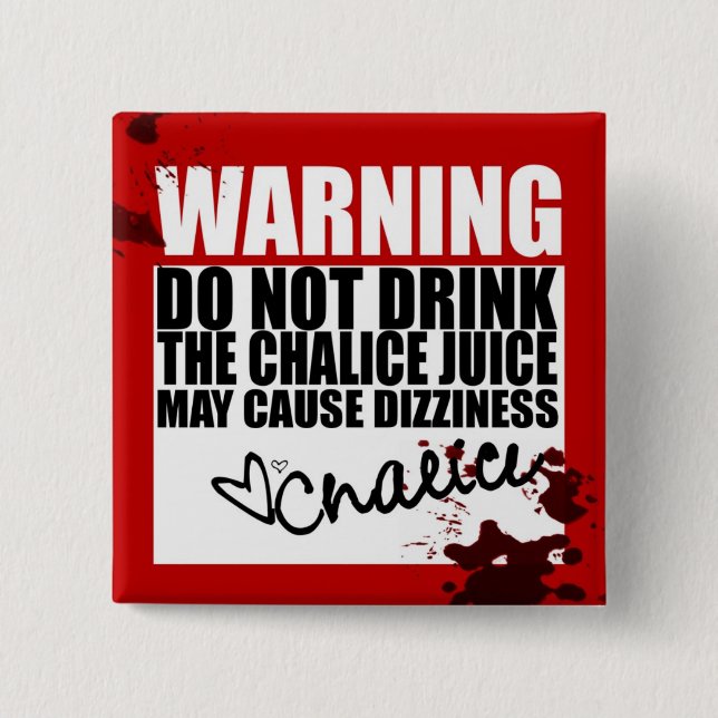 Chalice Juice Button (Front)