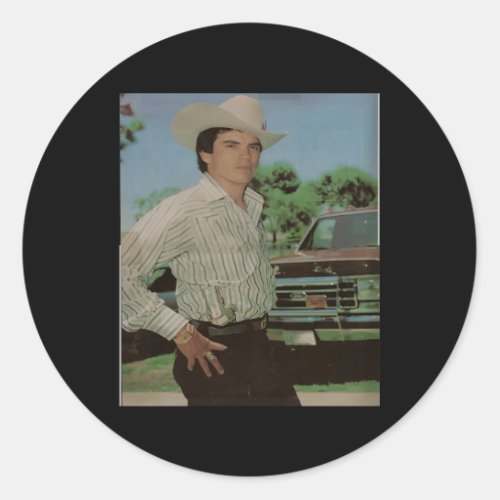Chalino Sanchez Straight Out Of Sinaloa Classic Round Sticker