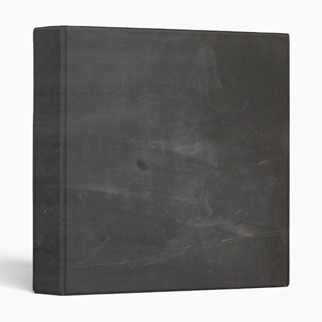 Chalk Board 3 Ring Binder (Front/Spine)