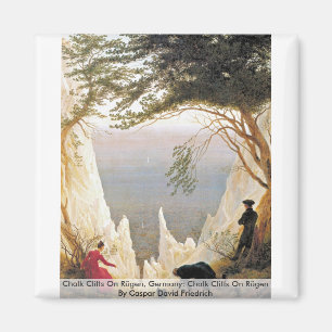 Chalk Cliffs On Rügen, Germany Magnet