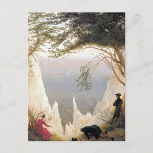 Chalk Cliffs on Rugen Postcard