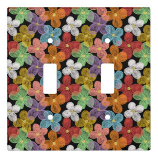 Chalk Daisies Light Switch Cover