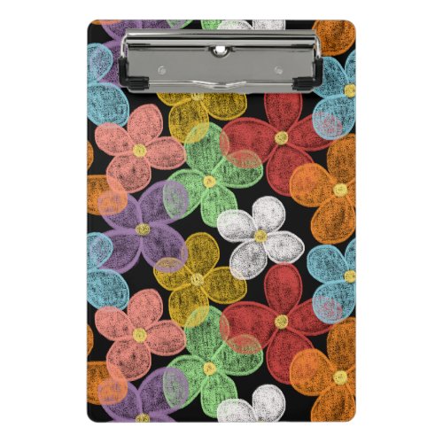 Chalk Daisies Mini Clipboard