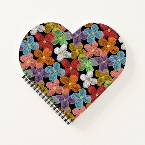 Chalk Daisies Notebook