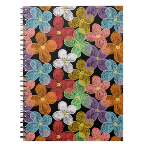 Chalk Daisies Notebook