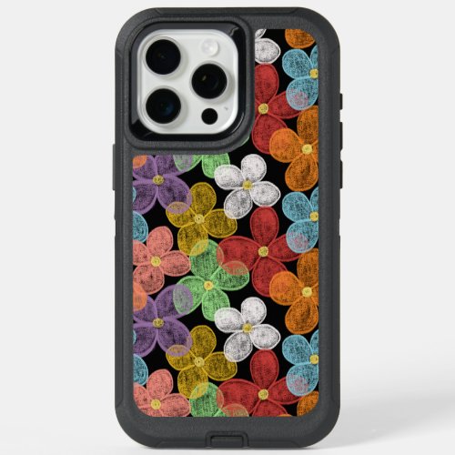 Chalk Daisies iPhone 15 Pro Max Case