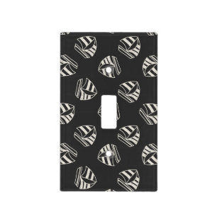 Chalk Drawn Sailboat Pattern Light Switch Cover