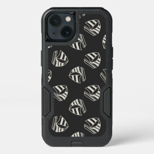 Chalk Drawn Sailboat Pattern iPhone 13 Case