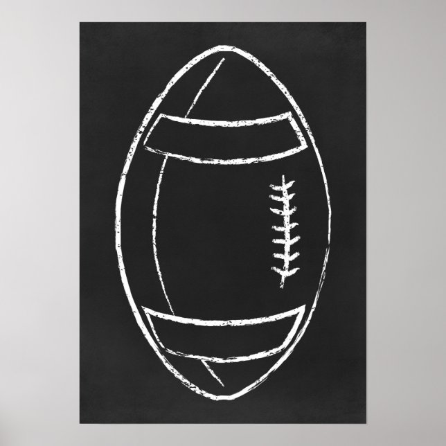 chalk football poster (Front)