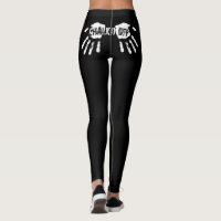 Chalk It Off - Handprint Leggings