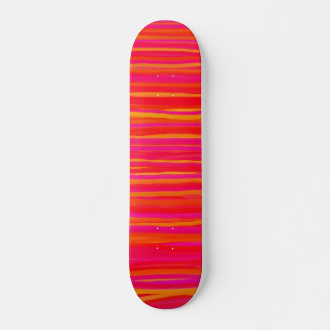 Chalk Lines - 03 Skateboard Deck (Front)
