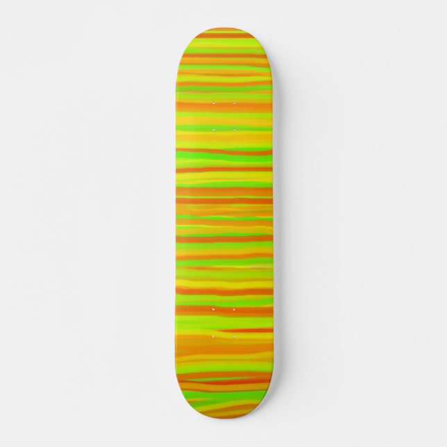 Chalk Lines Skateboard Deck (Front)