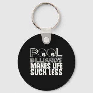 Chalk Rack Eight-ball Bar Table Billiards Snooker  Keychain