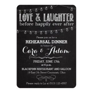 Chalk Style Rehearsal Dinner Invitation 01
