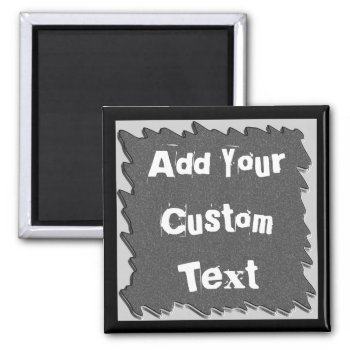 Chalkboard And Wild Border Cut Out Cool Magnet by MetalShop at Zazzle