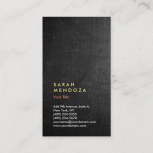 Chalkboard Backgorund Vertical Modern Professional Business Card