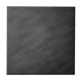 Chalkboard Background Gray Black Chalk Board Blank Ceramic Tile by SilverSpiral at Zazzle