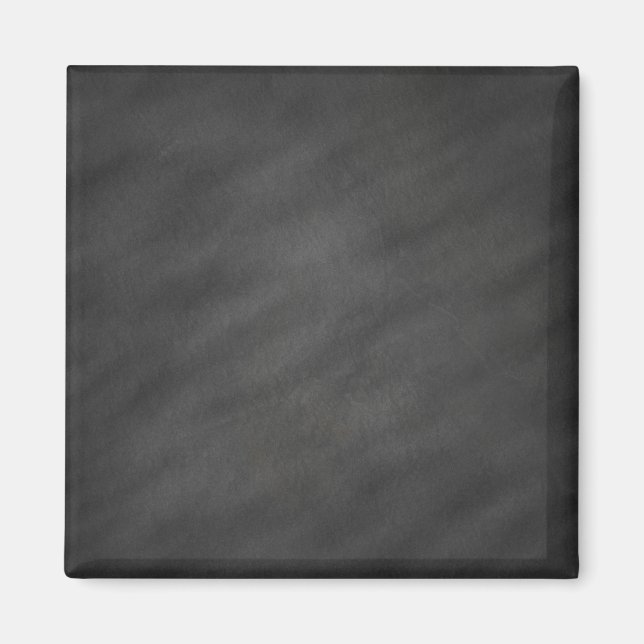 Chalkboard Background Gray Black Chalk Board Magnet (Front)
