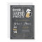 Chalkboard beer and diaper couples baby shower