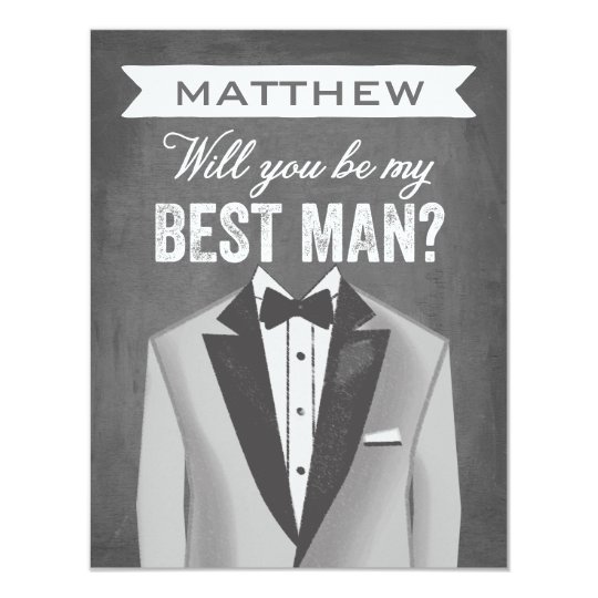 Best Man Invitations 5