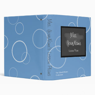 Chalkboard Binder