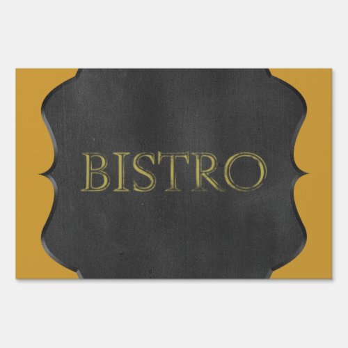 CHALKBOARD BISTRO SIGN RESTAURANT GRAPHIC LOGO ICO