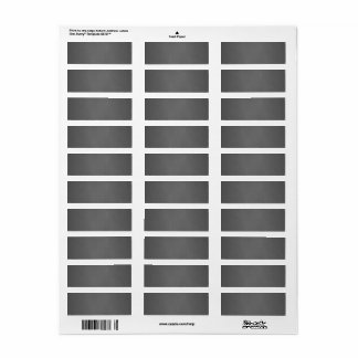 Chalkboard Blank Custom Label