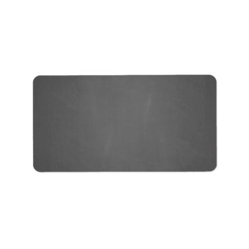 Chalkboard Blank Custom Label