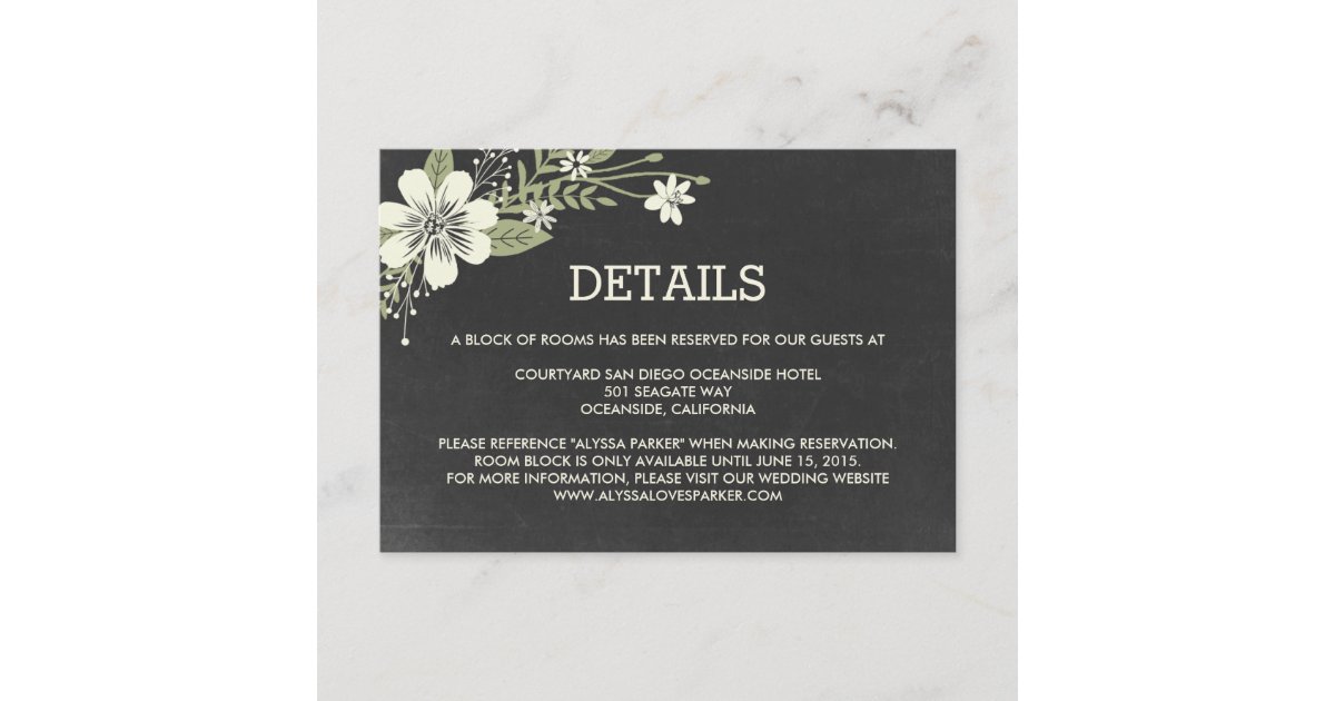 chalkboard-blooms-wedding-enclosure-cards-zazzle