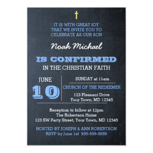 confirmation invitations zazzle
