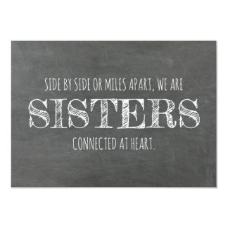 Chalkboard Bridesmaid / Maid of Honor Proposal Card