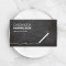 CHALKBOARD BUSINESS CARD FOR AUTHORS & WRITERS