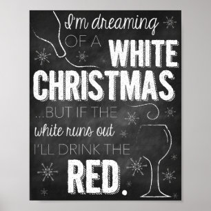 Chalkboard Christmas Decoration- Poster