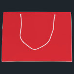 Chalkboard Deep Christmas Red Large Gift Bag<br><div class="desc">Here we have a lovely deep Christmas red colored gift bag. This gift bag is available in multiple sizes and is a match to wrapping papers,  tissue papers,  and ribbon. This is sure to make a perfect addition to your gifts for any season.</div>