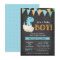Chalkboard Dinosaur Boy Baby Shower Invitations